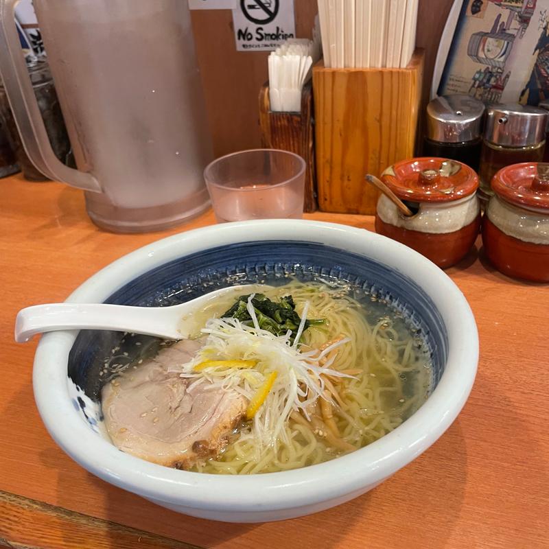 塩ラーメン(俺流塩らーめん 東急本店前店)