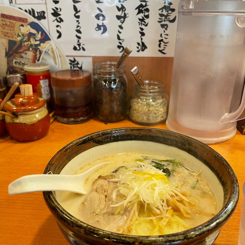 熟成塩ラーメン(俺流塩らーめん 東急本店前店)