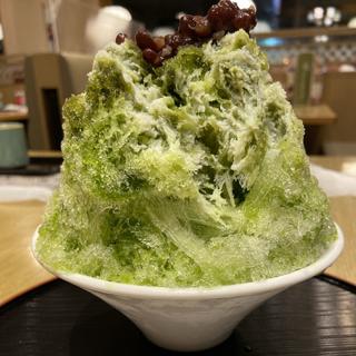 宇治抹茶かき氷(北海道生まれ和食処とんでん 麻生店)