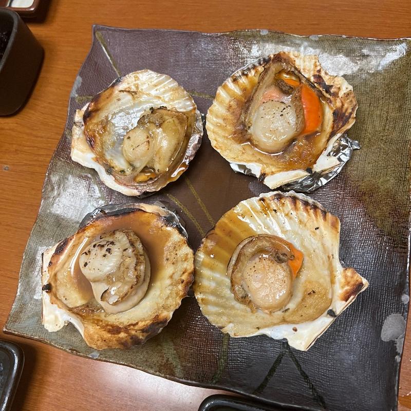 帆立浜焼(目利きの銀次 草加西口駅前店)