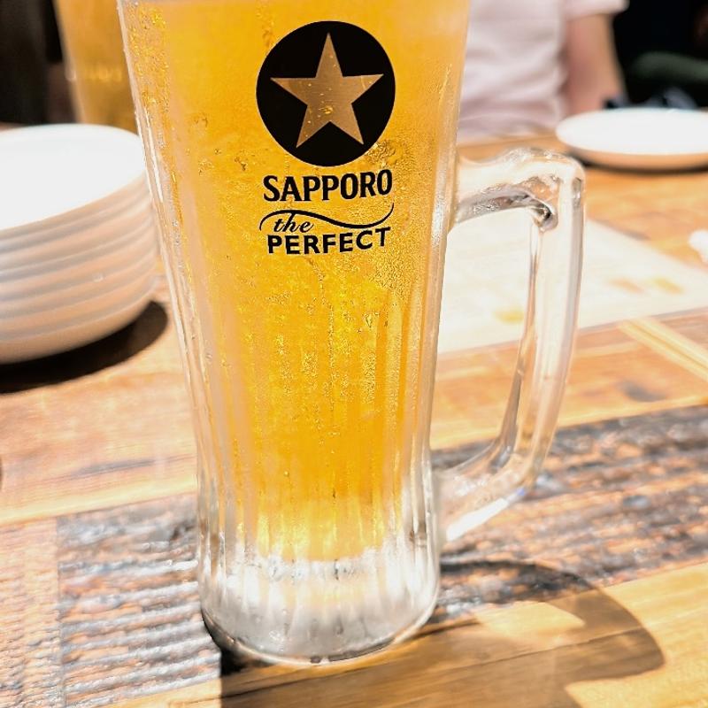 生ビール(近江牛Steak&Wine 山村牛兵衛 四条大宮店)