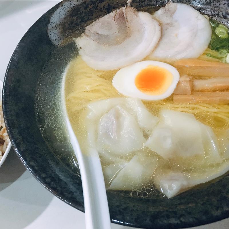 塩ワンタン麺(再来軒 )