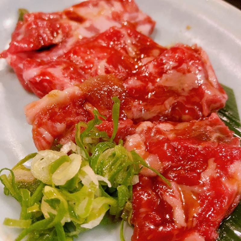 黒毛和牛バラハラミ(焼肉ホルモン酒場 たかちゃん 広島本通店)