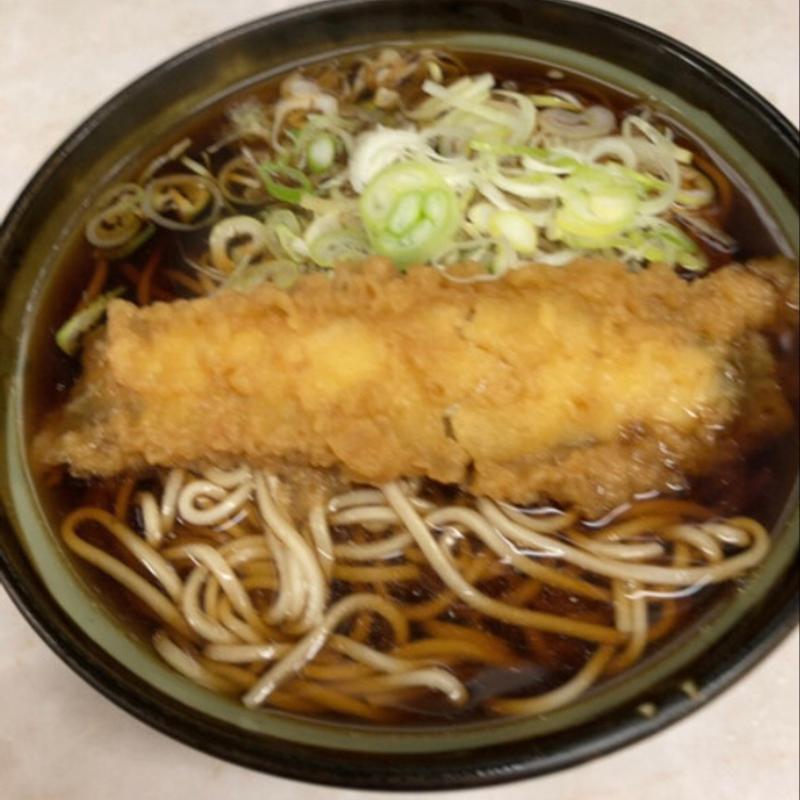 イカ天そば(立喰そば吾妻屋)