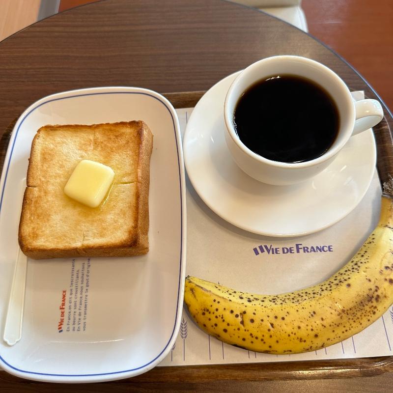 輝絹のトーストセット(VIE DE FRANCE いずみ野店)