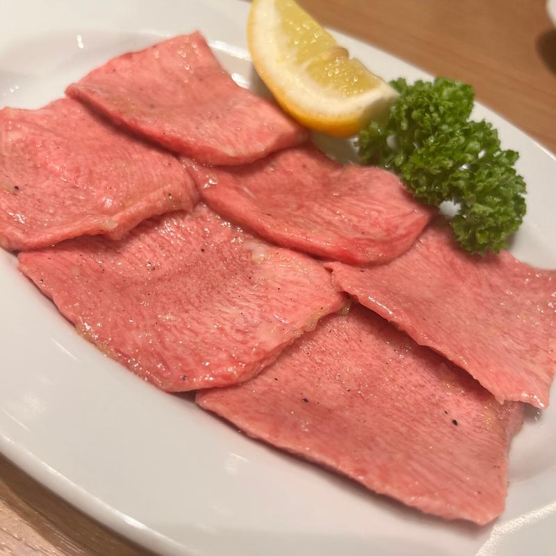 特上タン塩(焼肉冷麺だいじゅ)