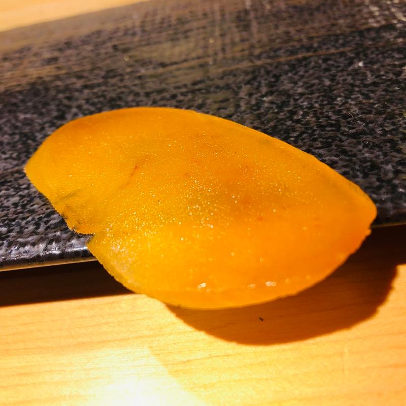 自家製からすみ(鮨一)