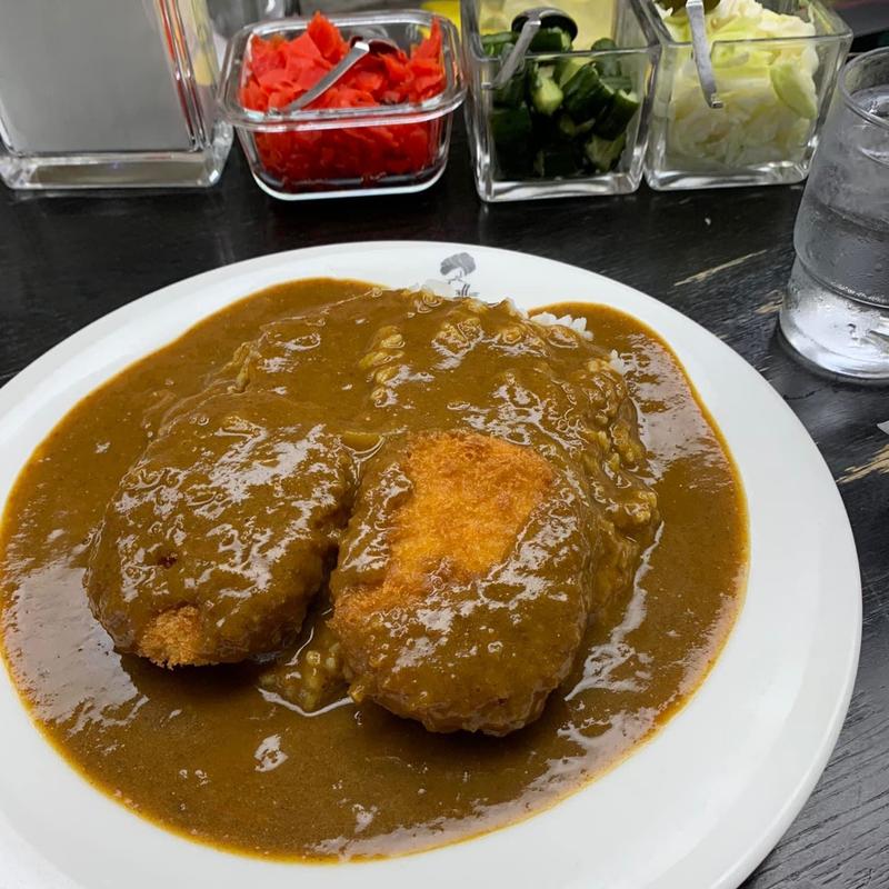 コロッケカレー(カレーショップ ダール)