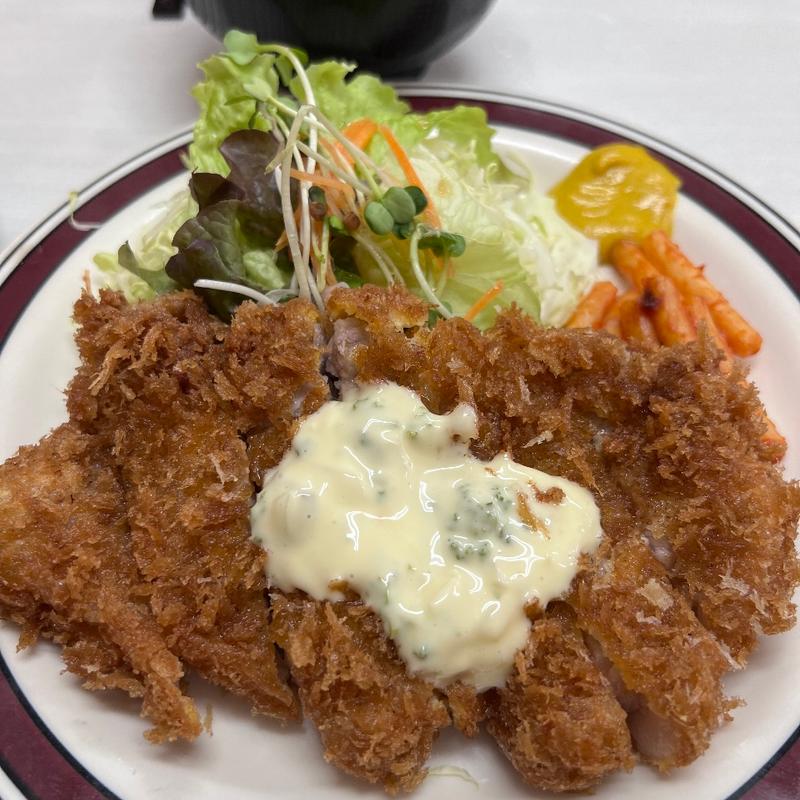 とんかつライス　上(実用洋食七福(しちふく))