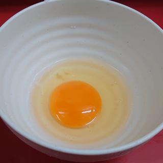 生卵(ラーメン二郎 上野毛店 （らーめんじろう）)