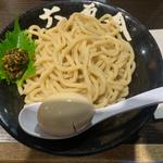 生七味つけ麺+味玉(六厘舎上野)