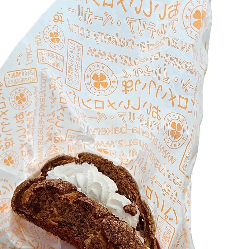 メロンパンプレーン、ビターチョコレート、いちご、キャラメル、抹茶、ホイップクリームメロンパン、アイスメロンパン(アルテリアベーカリー （arteria・bakery）)