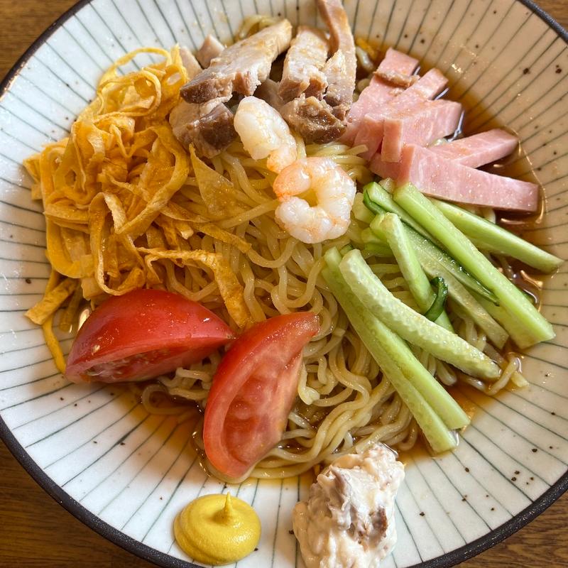 冷やし中華(東京とんこつ とんとら 白岡店)