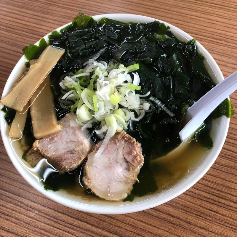 わかめラーメン(ラーメン まるしま)
