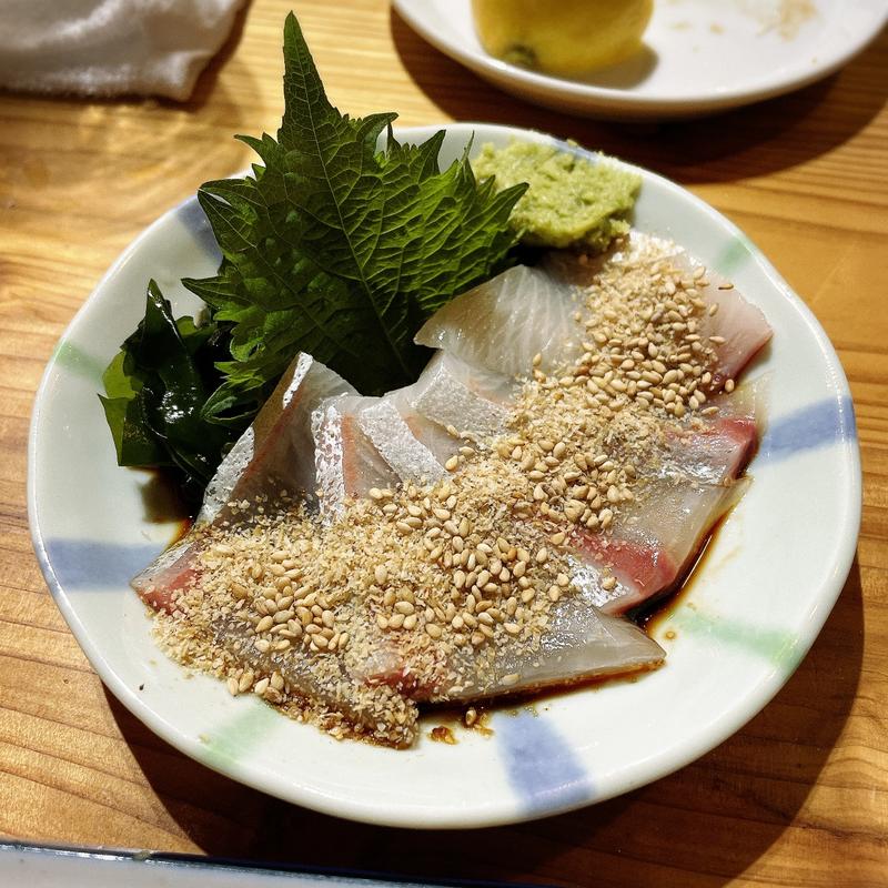 ゴマカンパチ(魚の店 オカモ倶楽部)