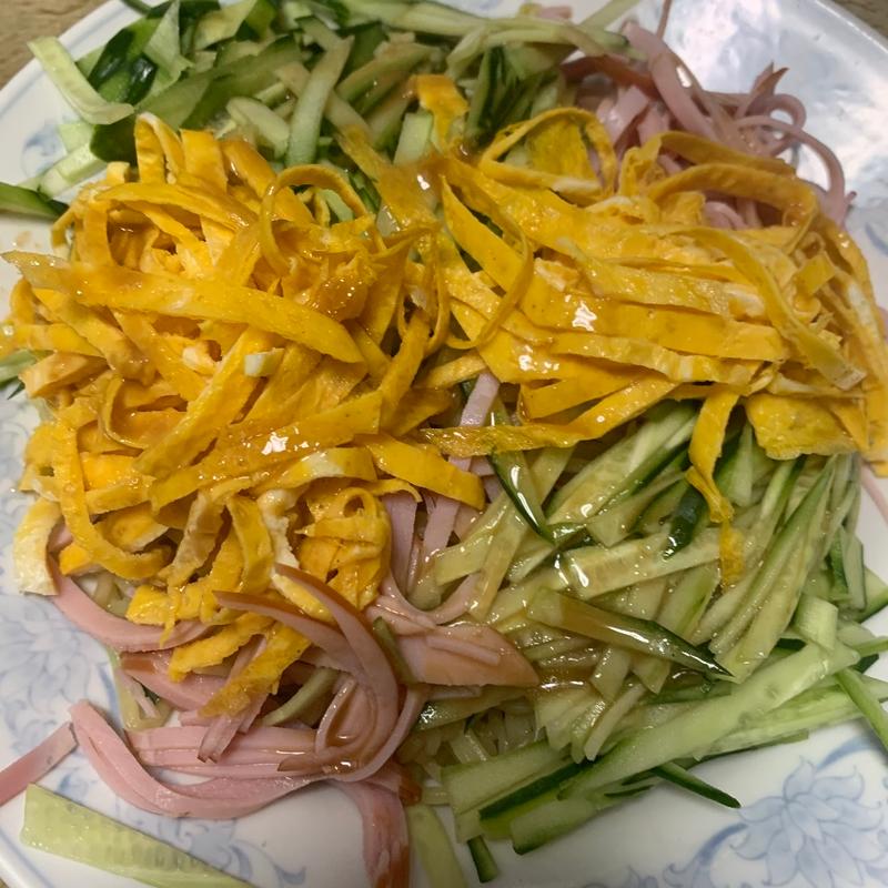 冷やし中華(自宅)