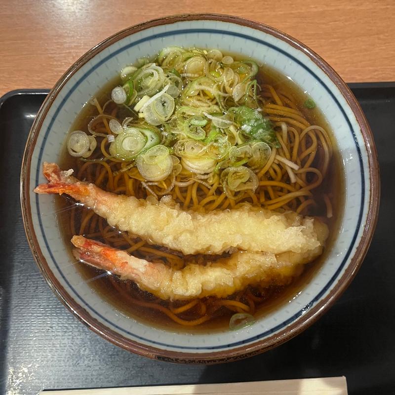 天ぷらそば(そば庄　 談合坂SA(下り線)店 )