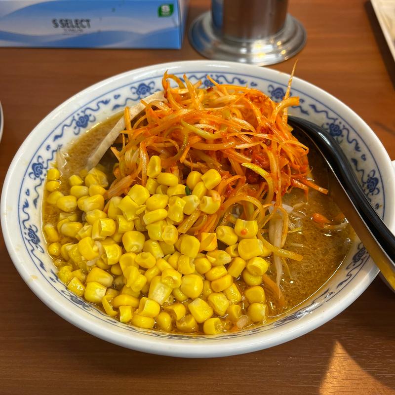 ねぎみそラーメン(くるまやラーメン 北本店)