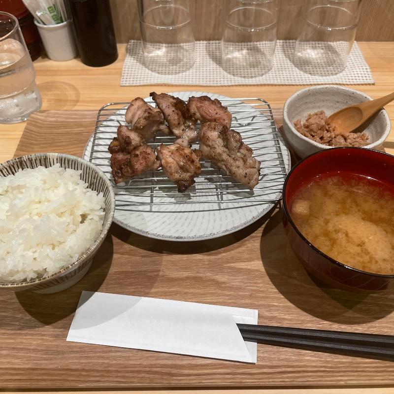 鶏定食(山本肉炭)