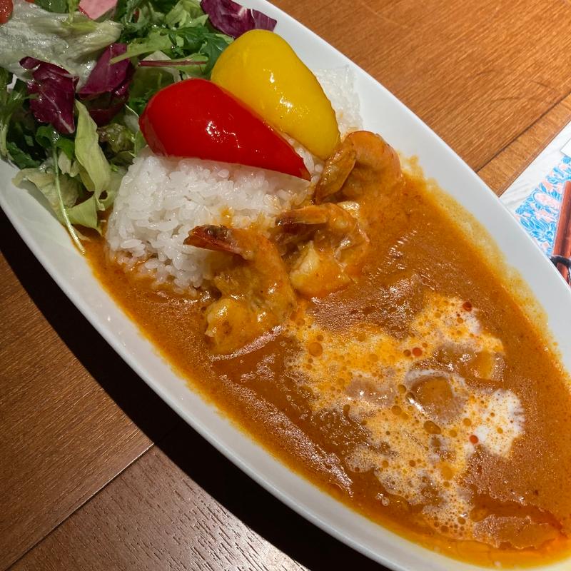 サーファーズシュリンプココナッツカレー(ラ・オハナ 新横浜店)