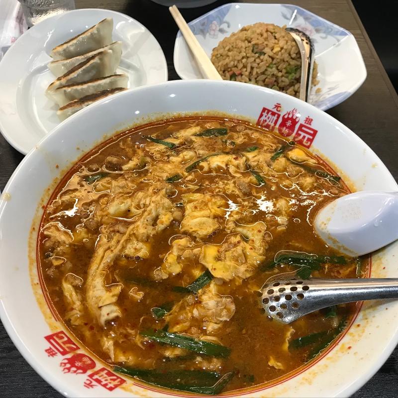 味噌辛麺　ちゃんぽん麺(辛麺屋 桝元 宮崎中央店 （からめんやますもと）)