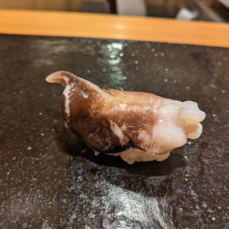 兵庫産トリ貝(鮨まつうら)