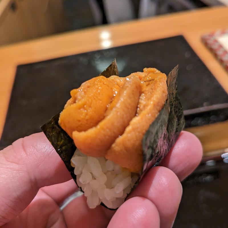 ウニ(鮨まつうら)