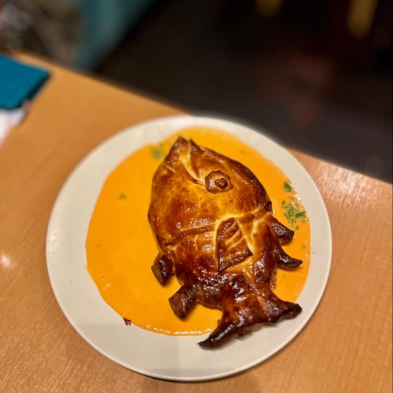 魚のパイ包み(富士屋本店 日本橋浜町 )