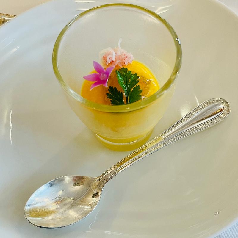 150周年記念ランチ　アミューズ(日光金谷ホテル メインダイニングルーム)