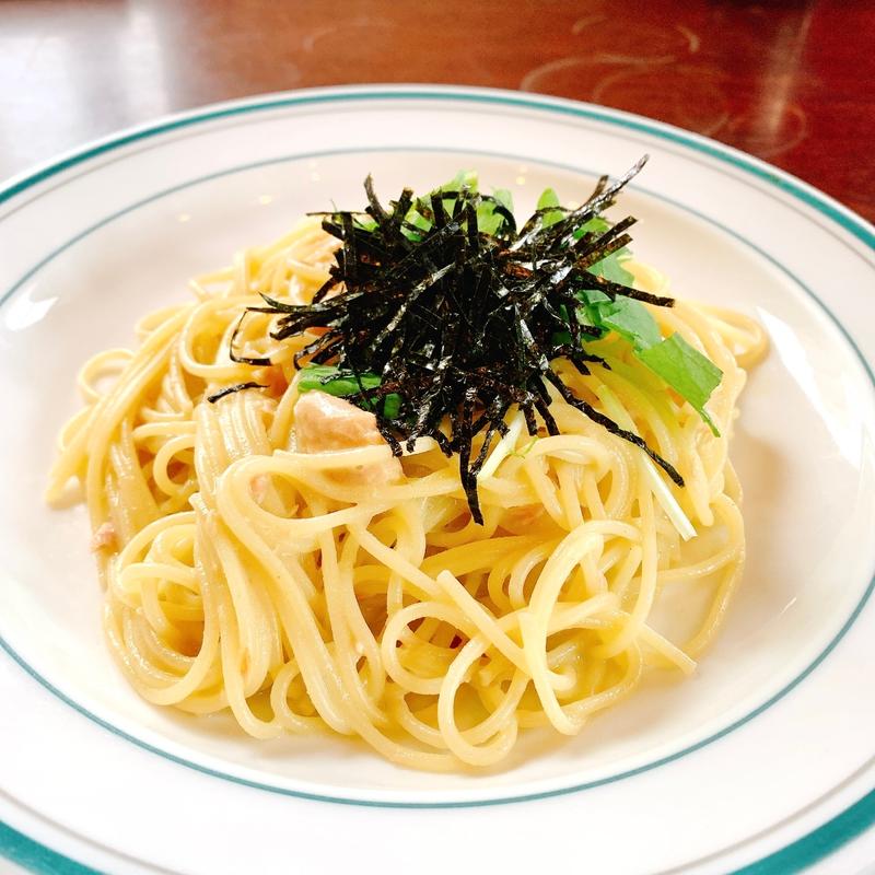 わさびツナパスタ(玉寿し)
