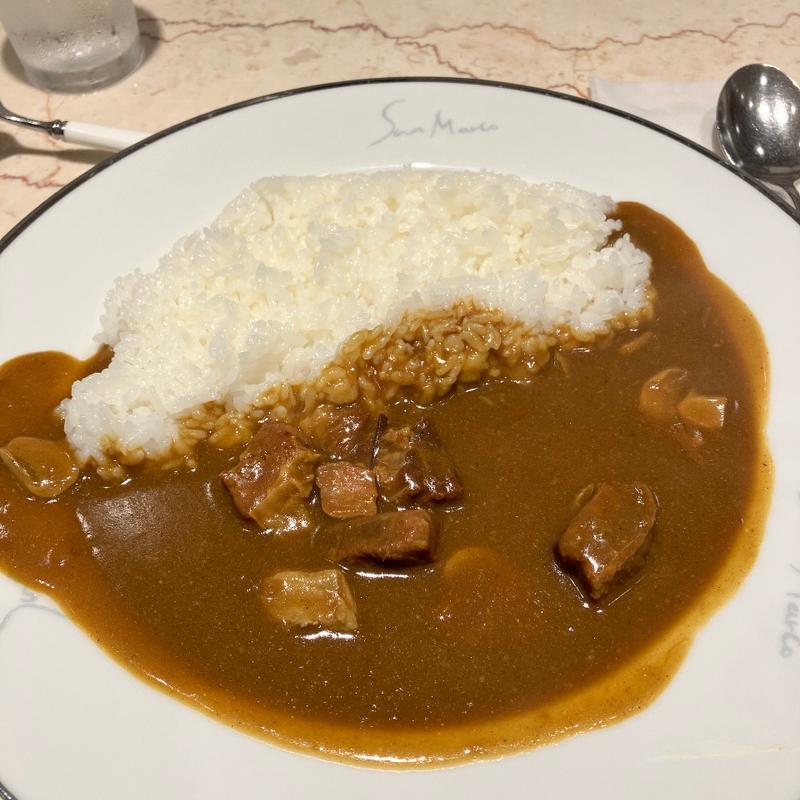 ビーフカレー(カレーハウス サンマルコ 大阪ステーションシティ店)