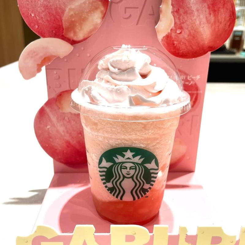 GABURIピーチフラペチーノ(スターバックス コーヒー 成城店)