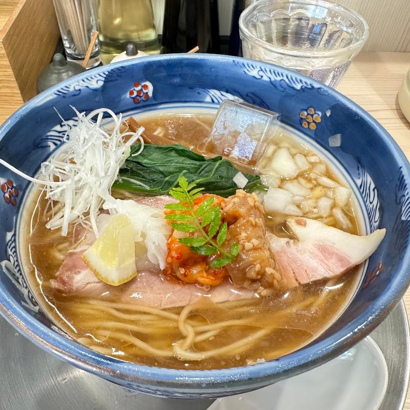 平目~縁側3種~(ラーメン専科 竹末食堂)