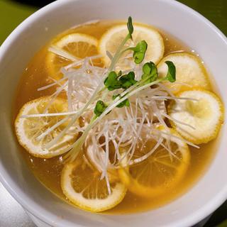 鶏レモン麺(つるかめ 恵比寿店)