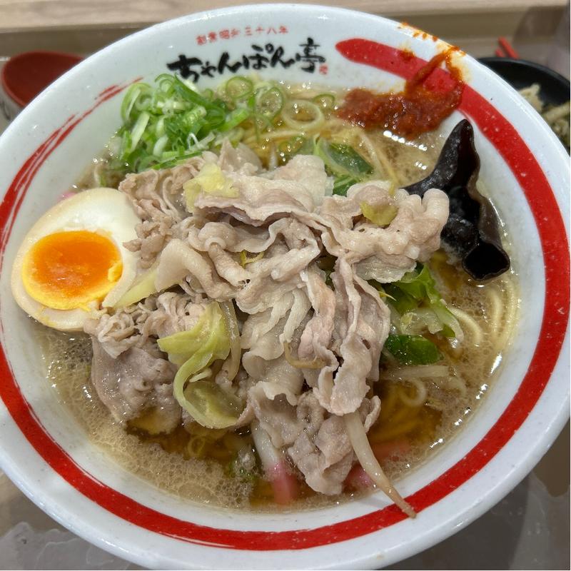 (ちゃんぽん亭 イオンモール鶴見緑地店)