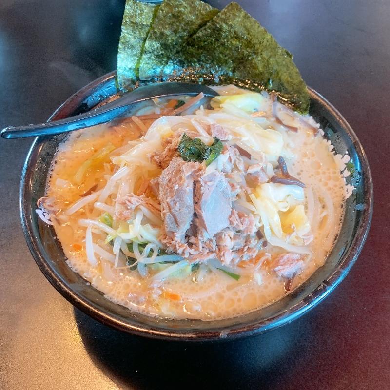 野菜ラーメン(横浜家系ラーメン 八王子大和家)