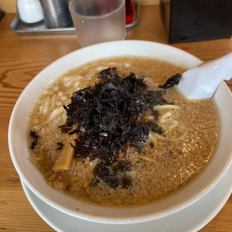 背脂煮干しラーメン(壱真)