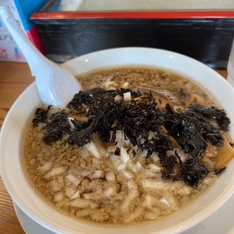 背脂生姜醤油ラーメン(壱真)