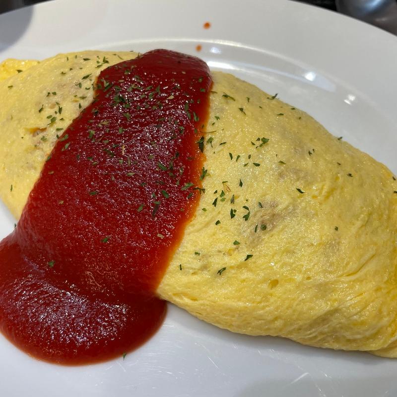 バター薫るオムライス(Restaurant YOKOO 大阪あじめぐり店)