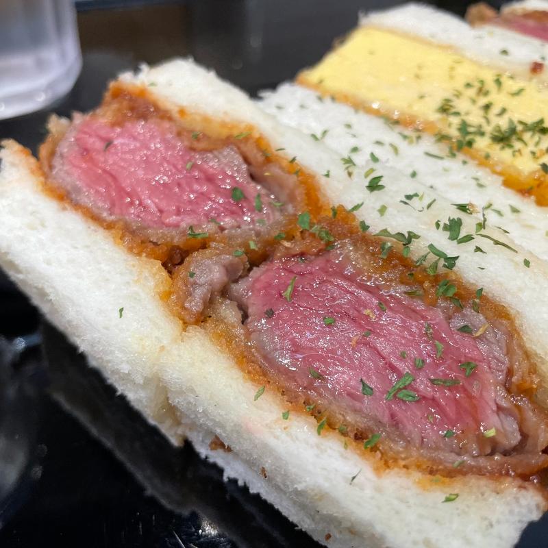 ミックスサンド4切れ(Restaurant YOKOO 大阪あじめぐり店)