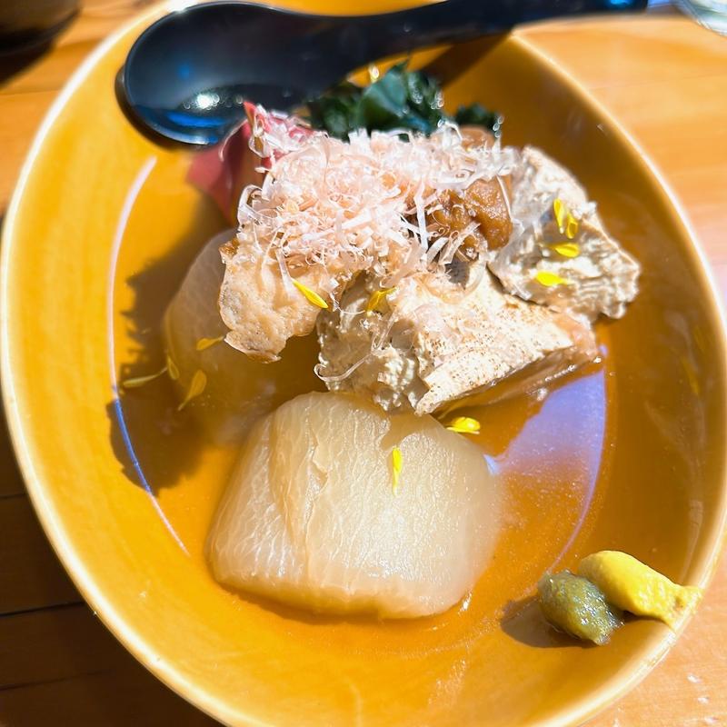 おでん盛り合わせ(魚里ゐ夷 （とりいえびす）)