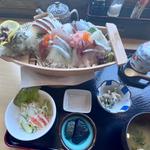 海鮮舟盛り丼