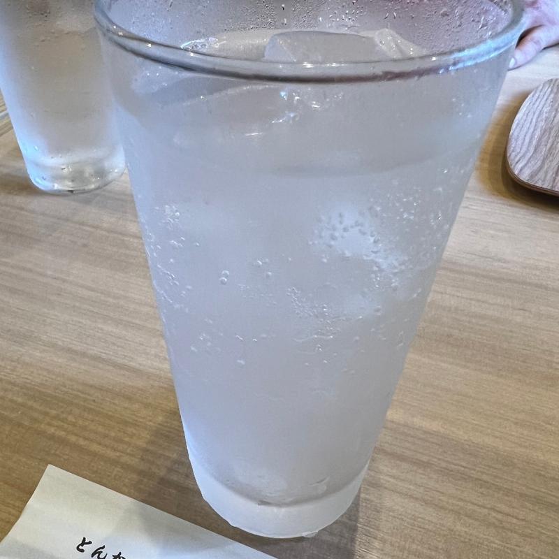 レモンサワー(とんかつ丸七 月島店)