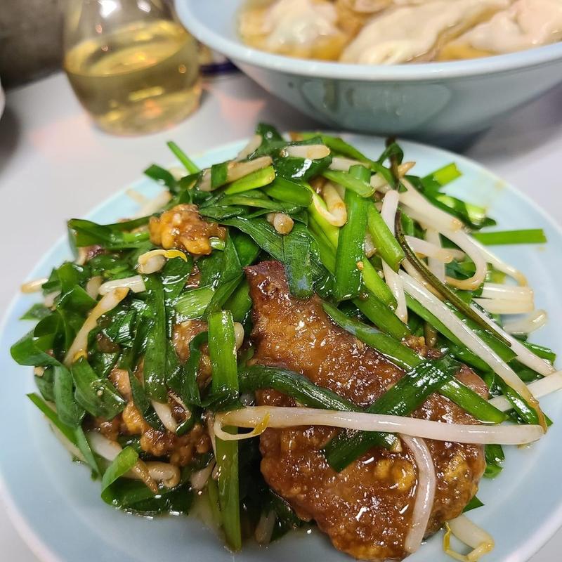 レバニラ炒め(みんみん （珉珉）)