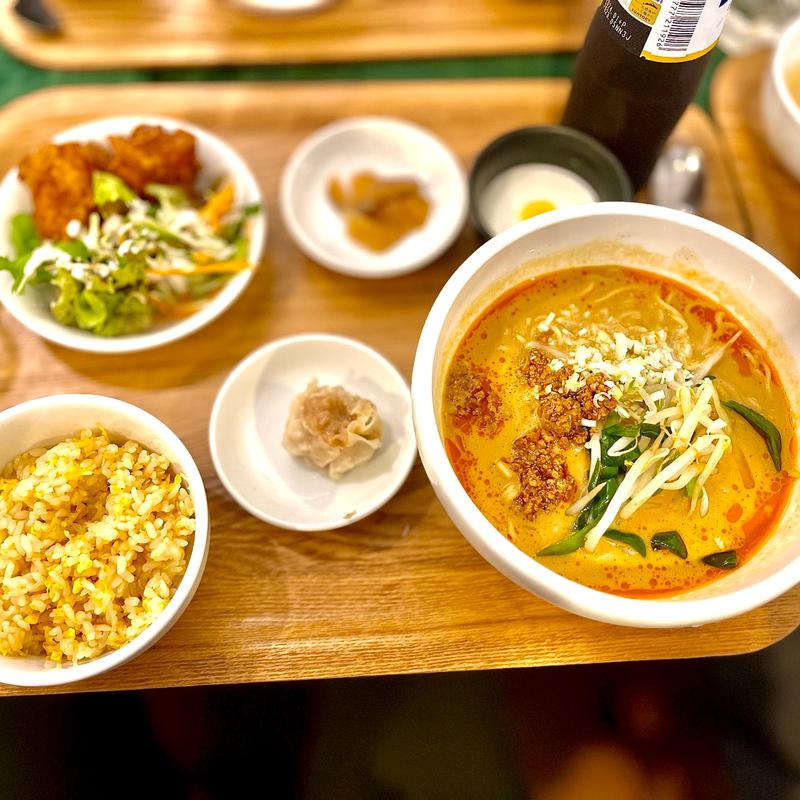 担々麺ランチセット(魏飯餃子)