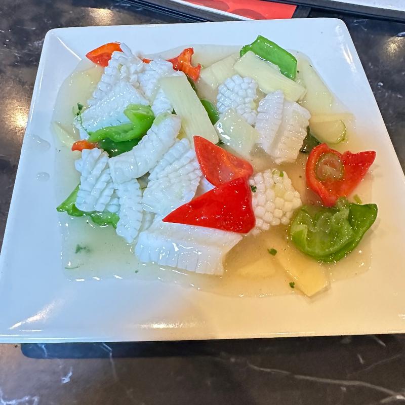 モンゴウイカのあっさり炒め(鉄龙山厚木店(鉄龍山))