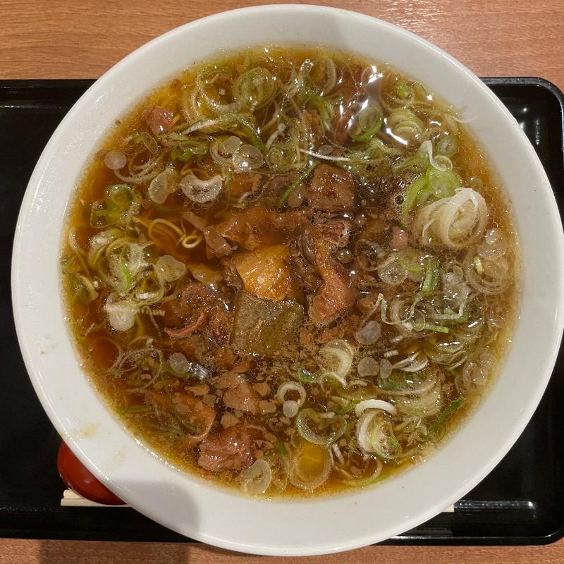 牛すじラーメン(ラーメン大皇)