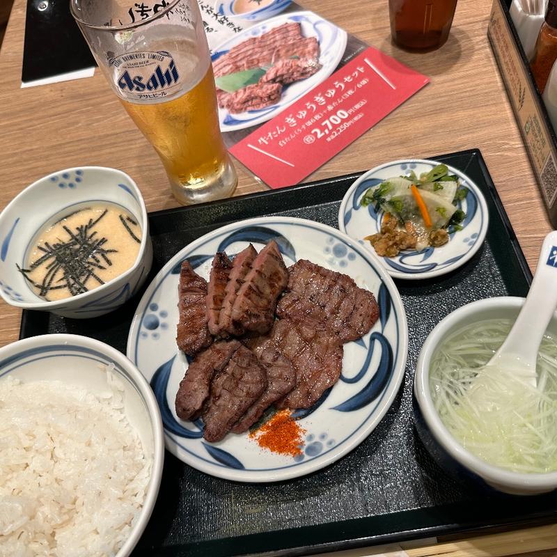 3種食べ比べセット(ねぎし 池袋東口店)