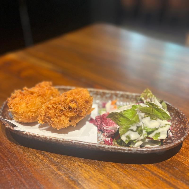 手作りカニクリームコロッケ(金澤 鼓)