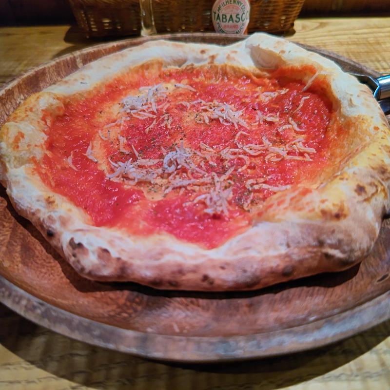 しらすのマリナーラ(ワイン食堂 ガブガブ )